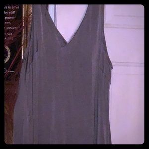 Silk maxi dress